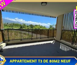 Appartement 3 pièce(s)  64 m2