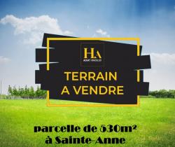 Terrains à bâtir  Sainte Anne